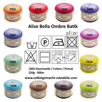 Alize Bella Ombre Batik sortiert